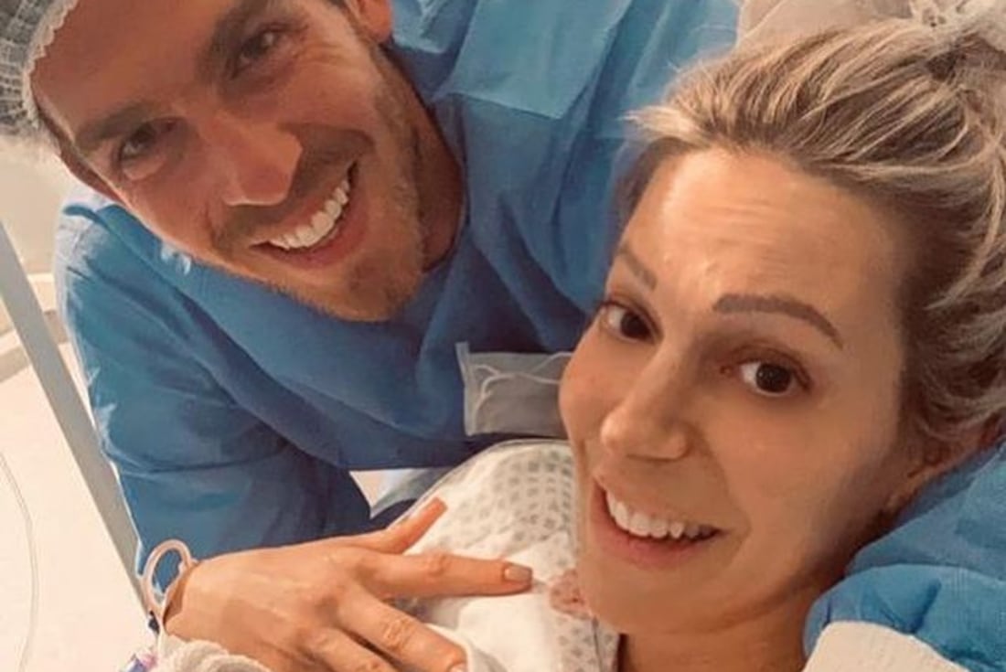 Noelia Marzol y Ramiro Arias se convirtieron en padres. (Instagram)