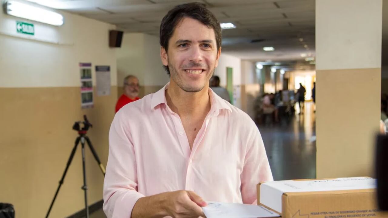 Martín Berhongaray, uno de los candidatos en La Pampa. 