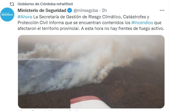 Desde la Provincia confirman que se controlaron todos los focos.