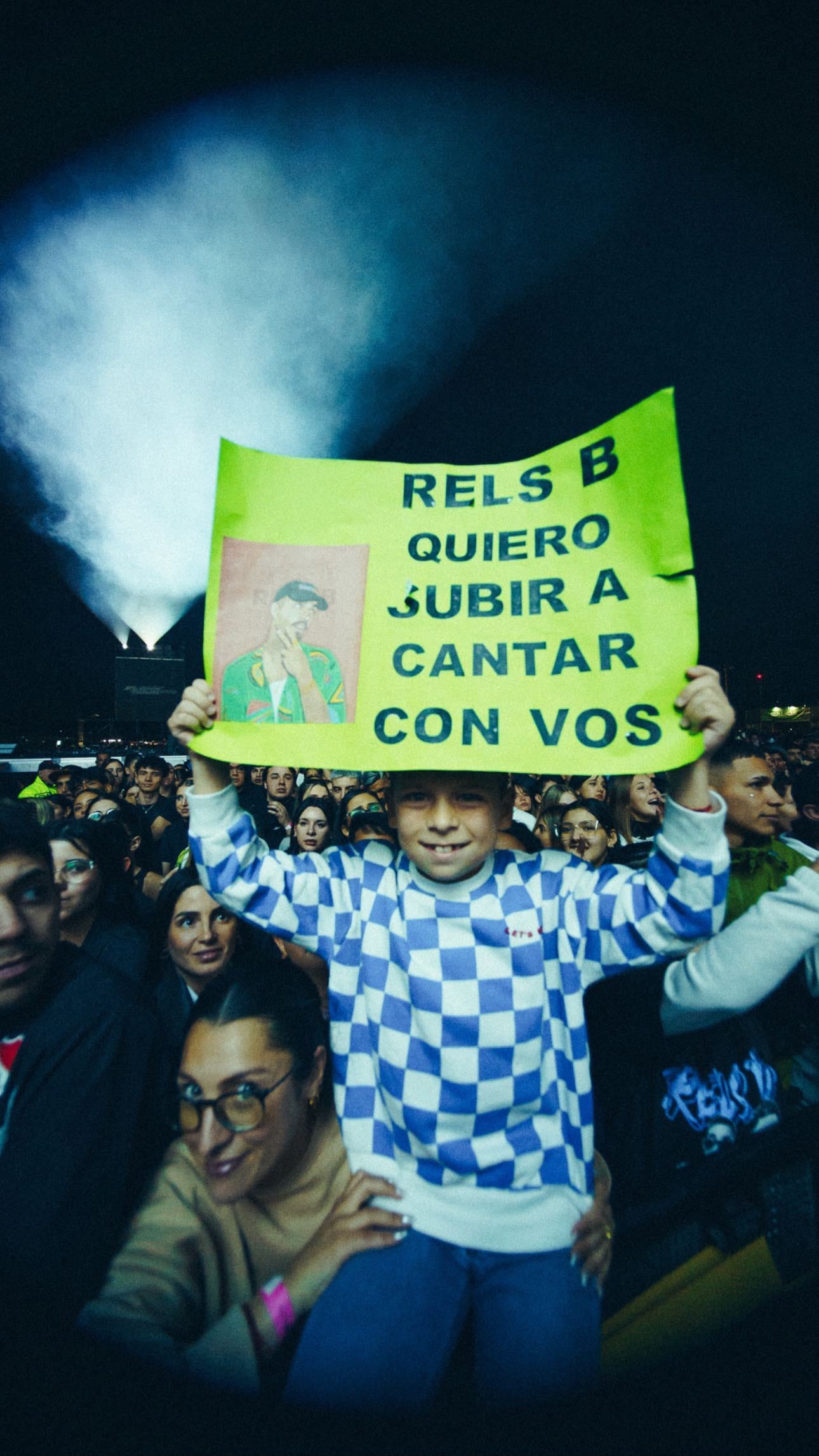 Rels B en el Hipódromo de Palermo, en Buenos Aires.