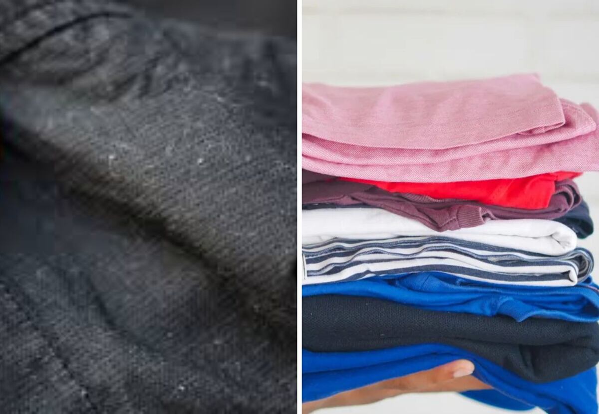 El truco definitivo y casero para limpiar la pelusa del pantalón en un paso
