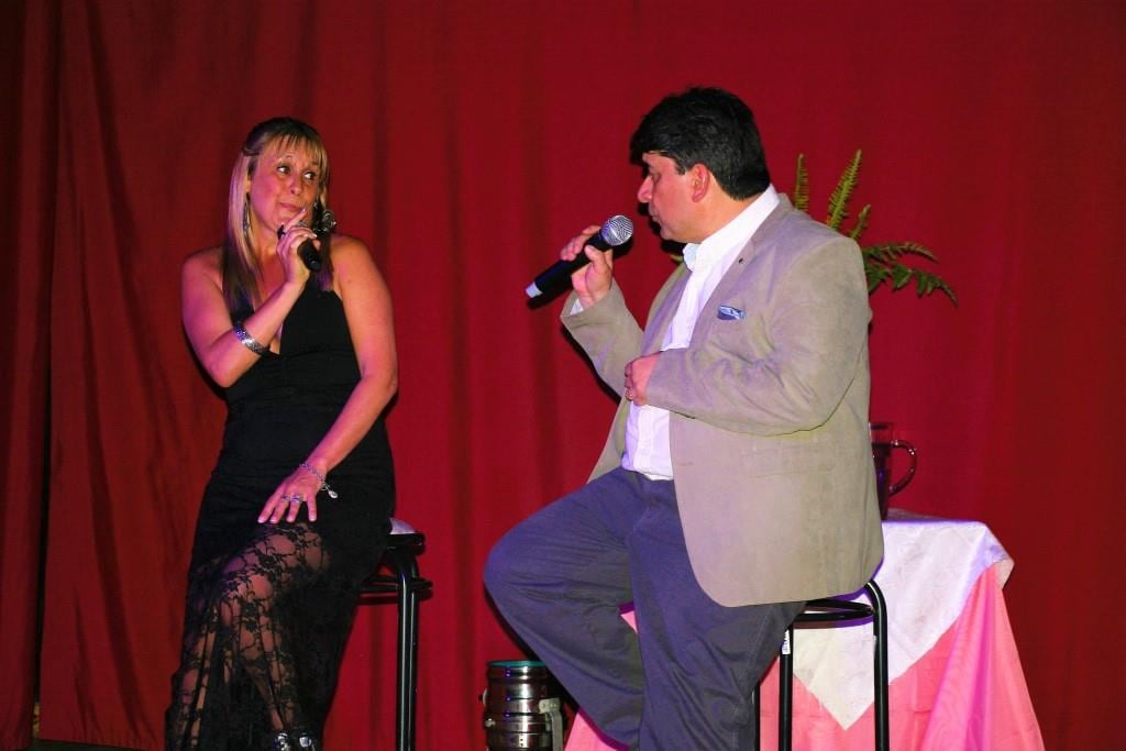 Nuevo show del dúo Andrea y Fernando en el Solar del Tortoni