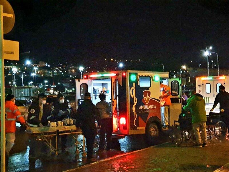 Un incendio afectó parte de las instalaciones del Hospital Regional Ushuaia.