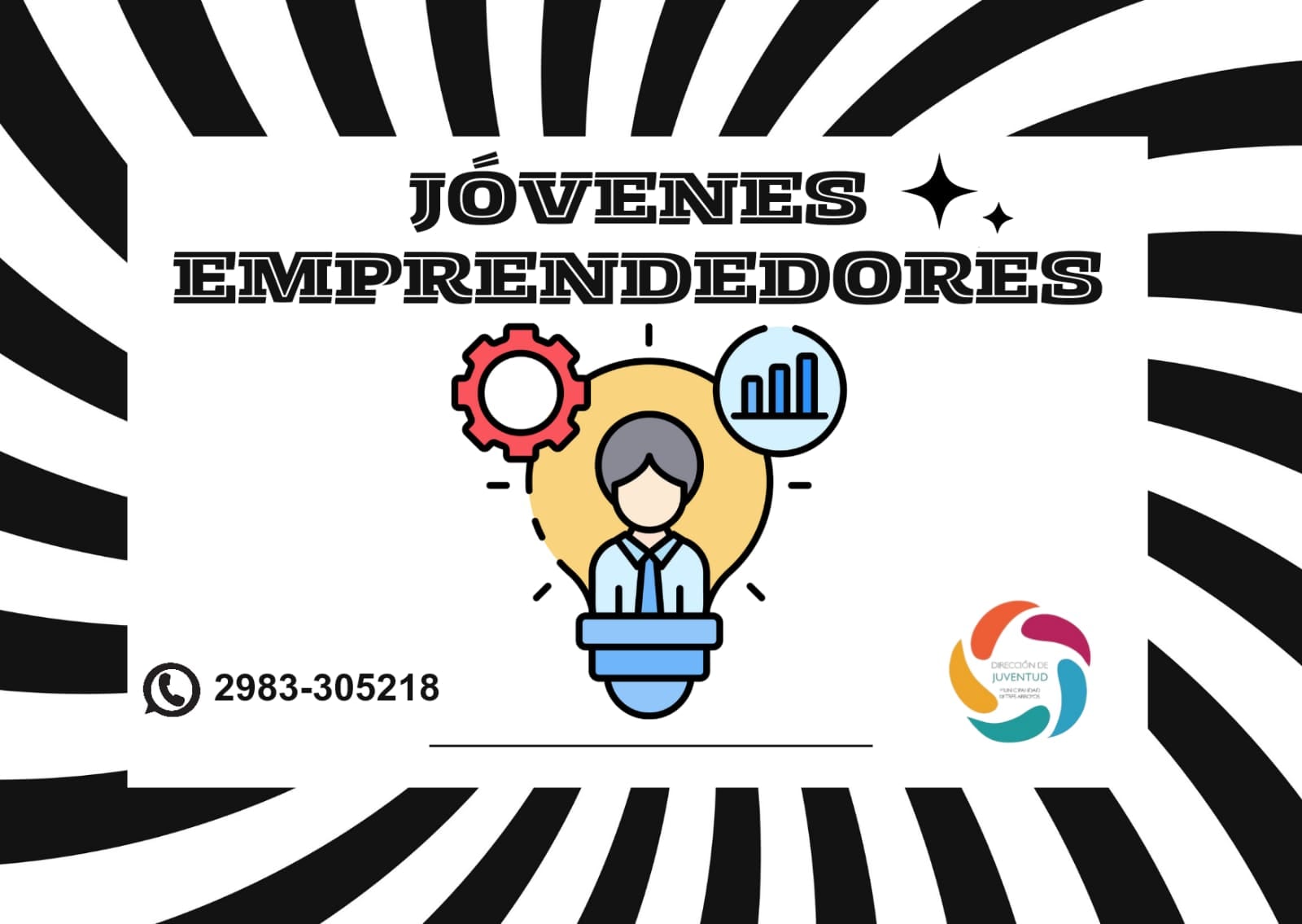 Inscripción de jóvenes emprendedores en la Dirección de Políticas para la Juventud de Tres Arroyos