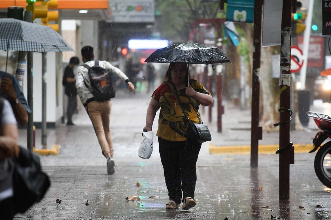 Pronóstico de lluvia para este martes. 