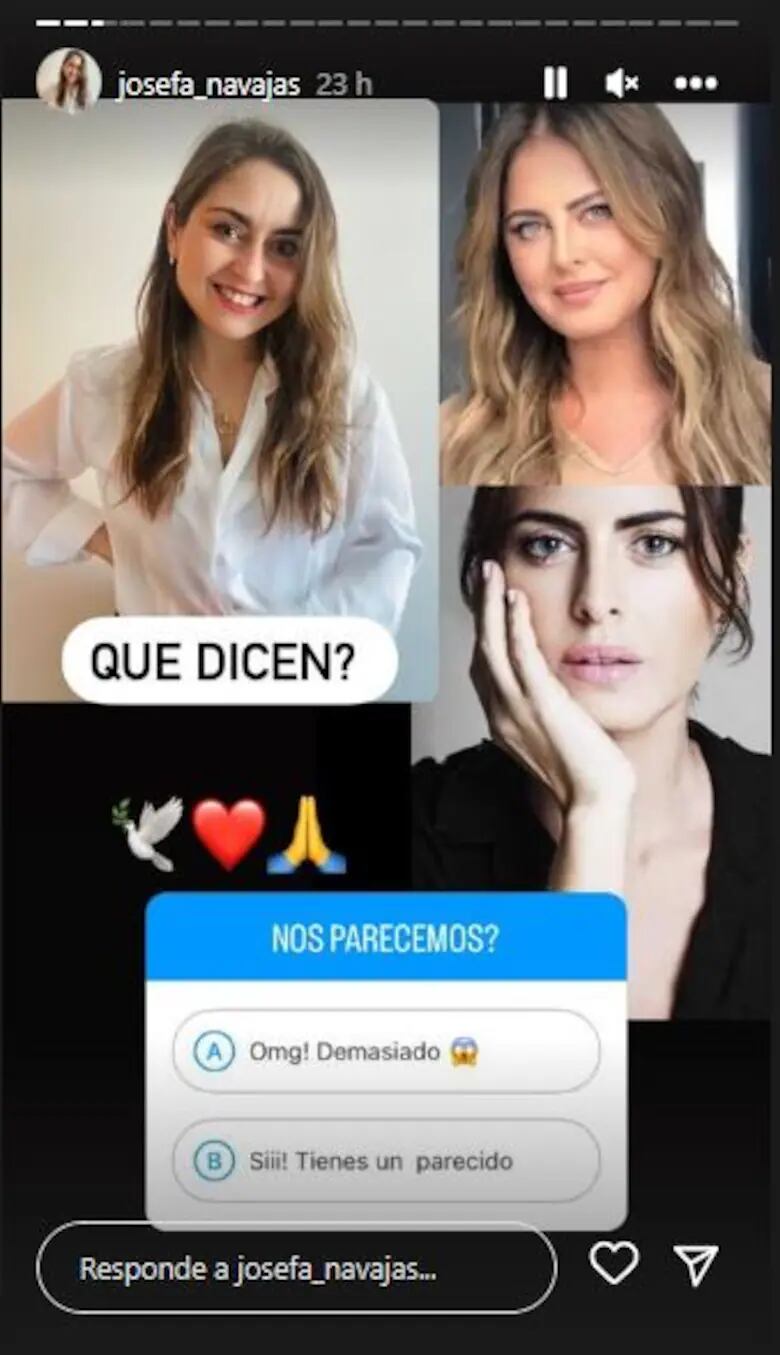 La influencer española que se volvió viral por su parecido a Silvina Luna