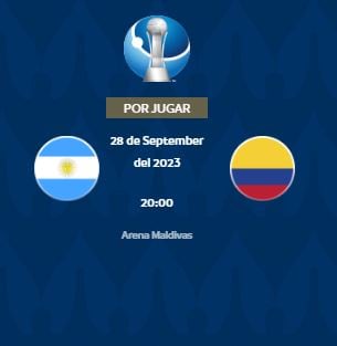 Argentina vs Colombia