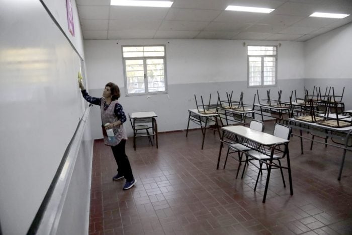 Los docentes públicos de toda la provincia de Santa Cruz están de paro por los bajos salarios y las condiciones laborales.