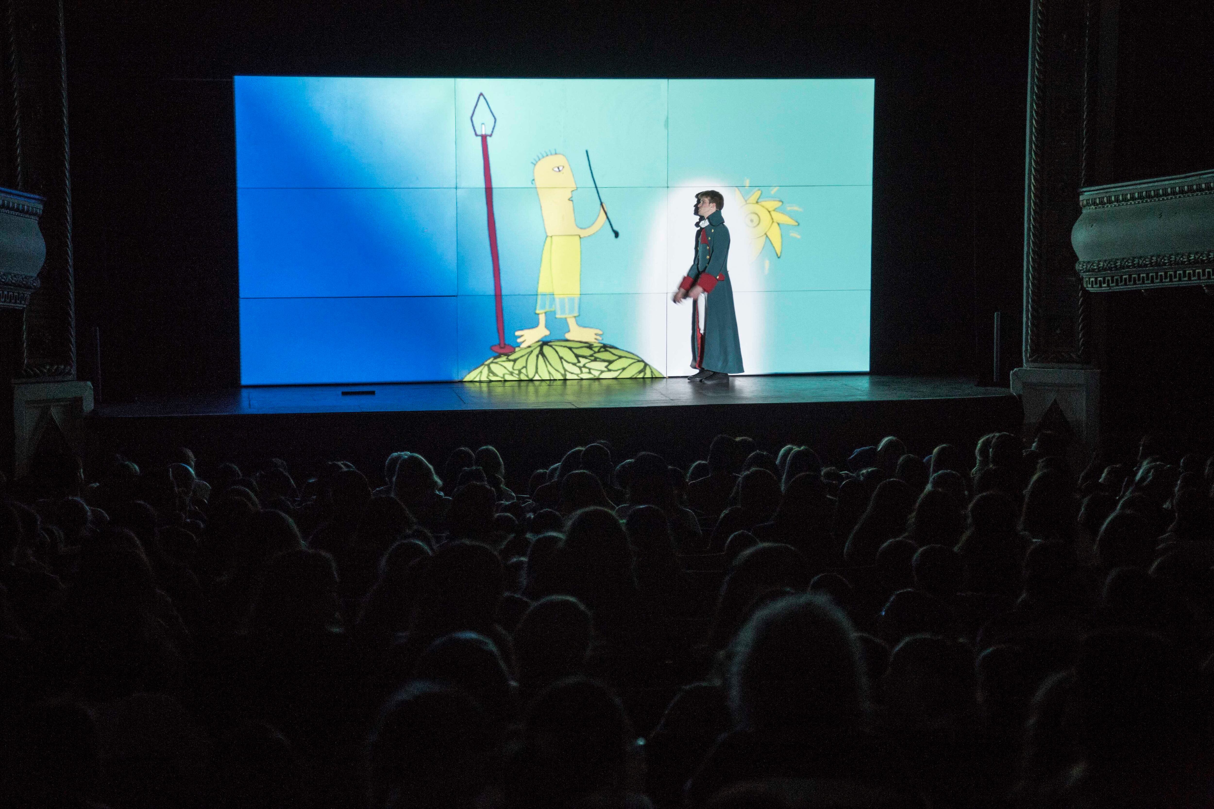 El libro infantil más leído del mundo, llega a Mar del Plata a través de un espectáculo único de teatro y cine de animación, con ilustraciones del artista plástico Milo Lockett