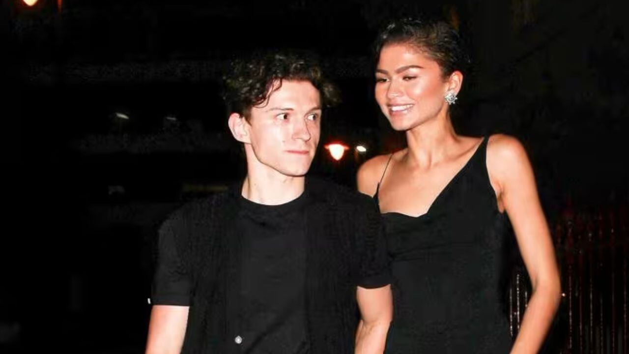 Tom Holland y Zendaya en un evento.