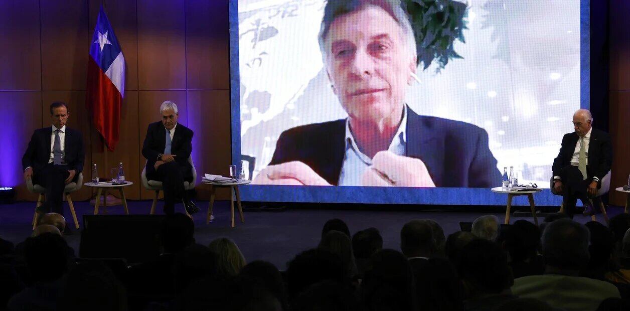 Macri, durante la presentación del Grupo Libertad y Democracia.