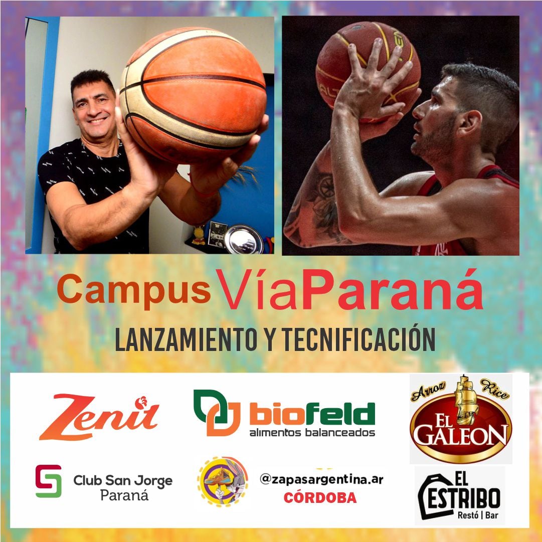 Campus de Lanzamiento y tecnificación Vía Paraná.