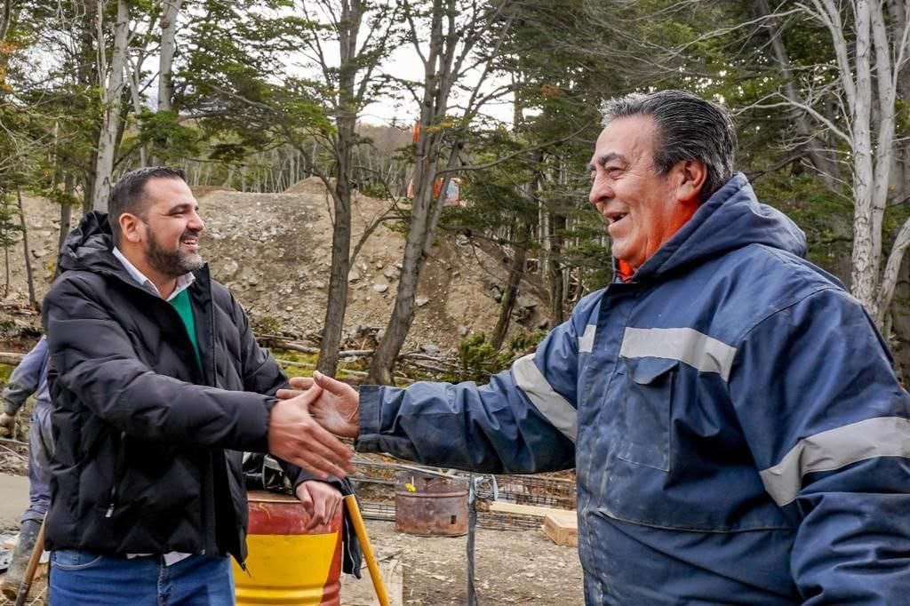 Vuoto agradeció el acompañamiento de Nación para la ejecución de las obras, el otorgamiento de fondos para créditos y llevar soluciones a los ushuaienses.