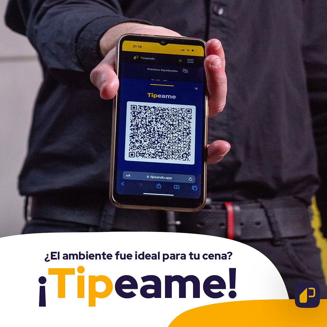 La app cordobesa que permite abonar propina digital en tres simples pasos.