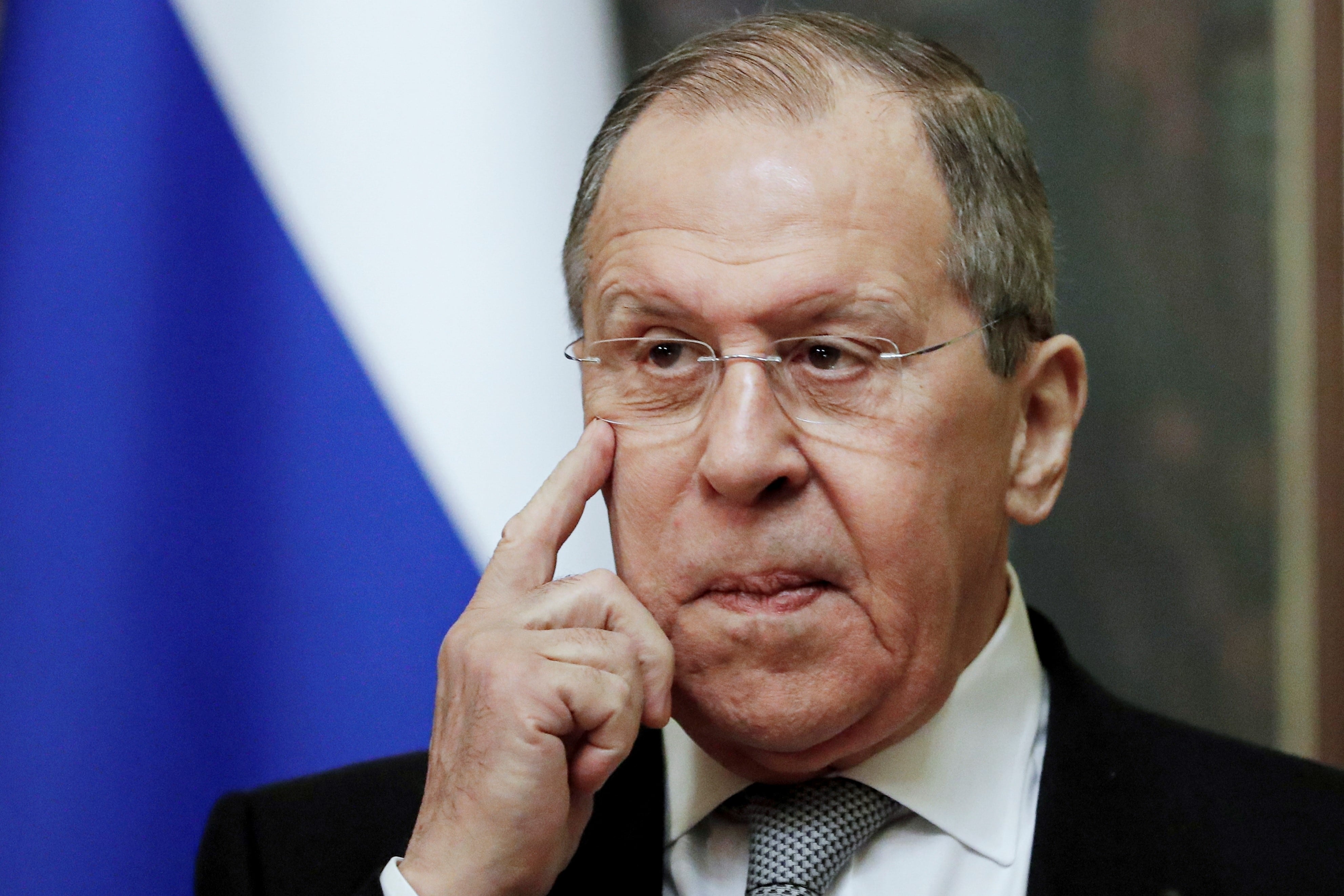 El ministro de Relaciones Exteriores de Rusia, Sergey Lavrov.