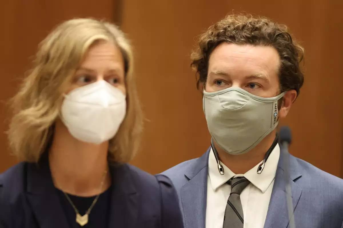 Danny Masterson durante su juicio.