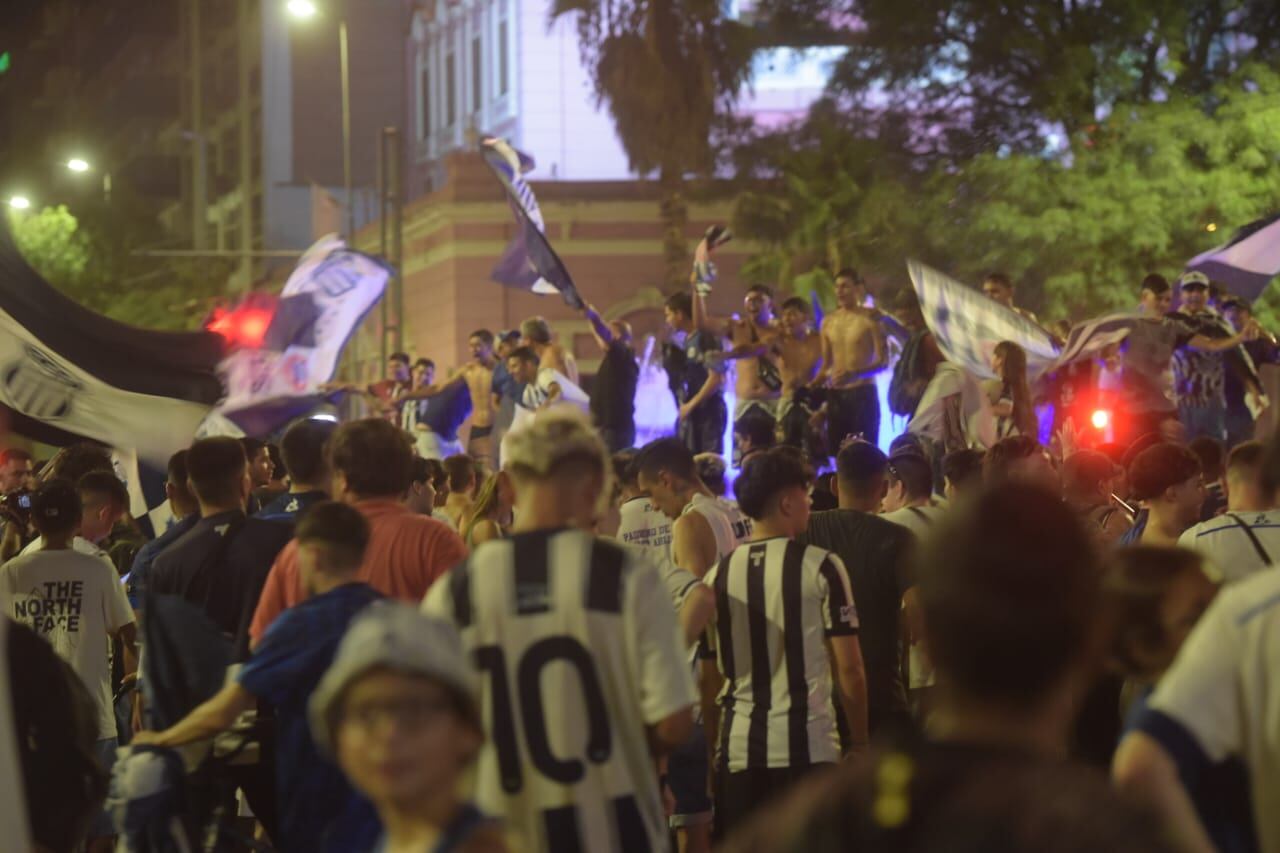 Festejos en Córdoba de los hinchas de Talleres (Javier Ferreyra/La Voz)