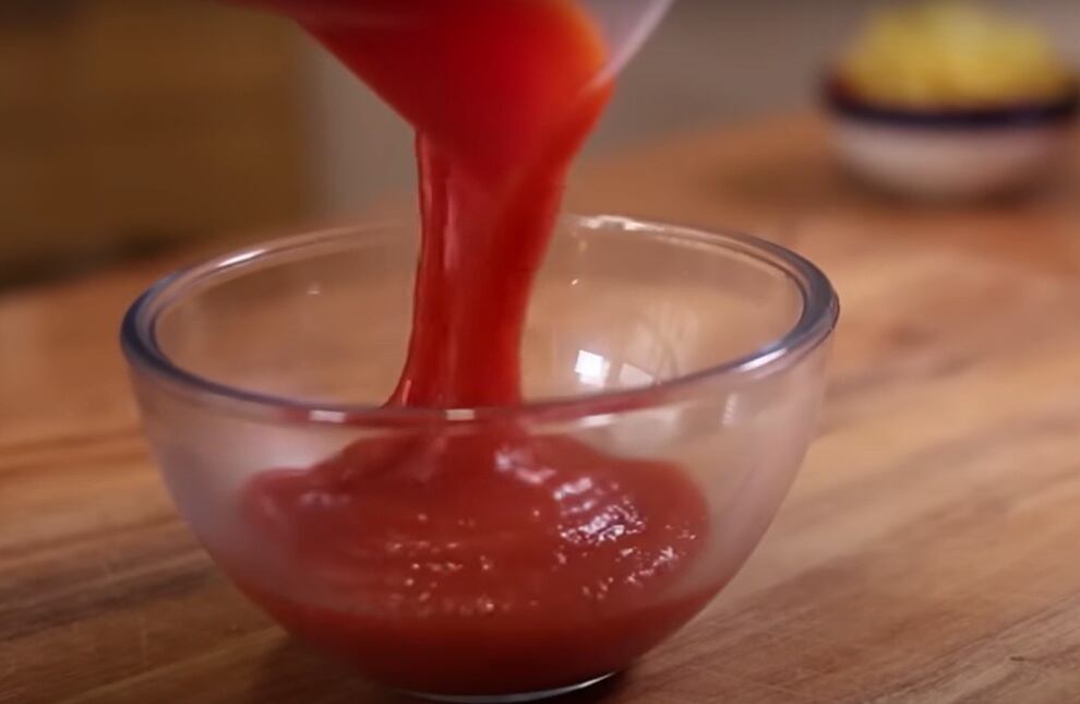 Ketchup casero, fácil y delicioso