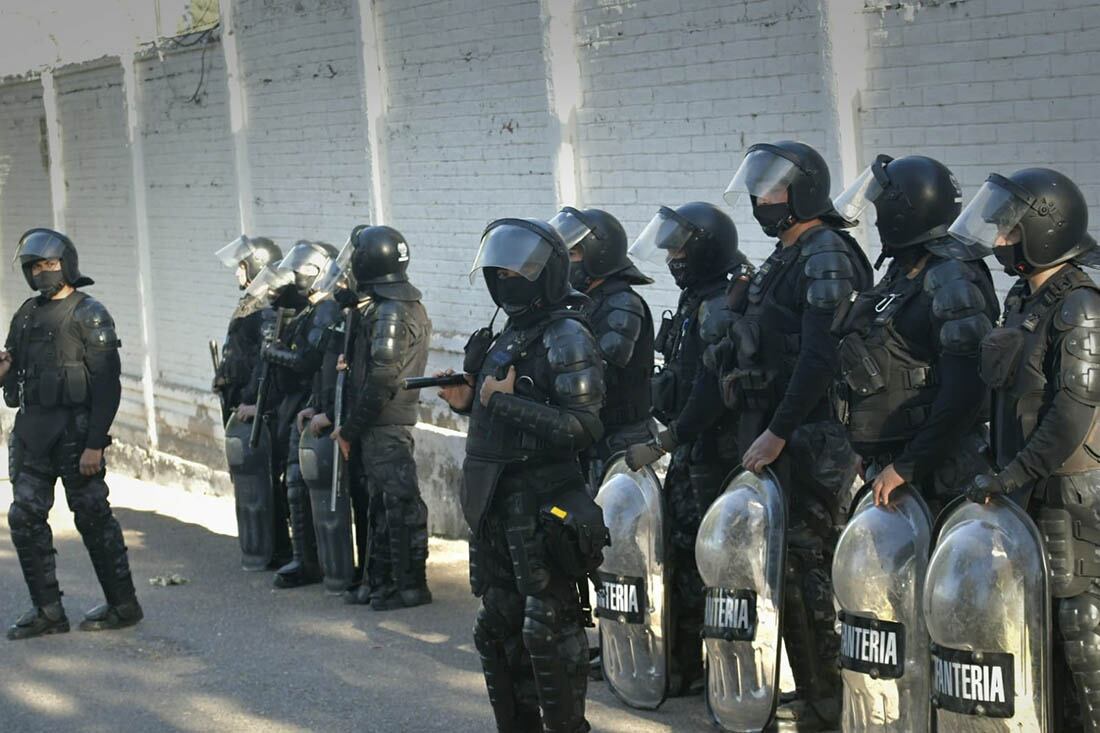 Operativo policial en el partido. Foto ilustrativa. 