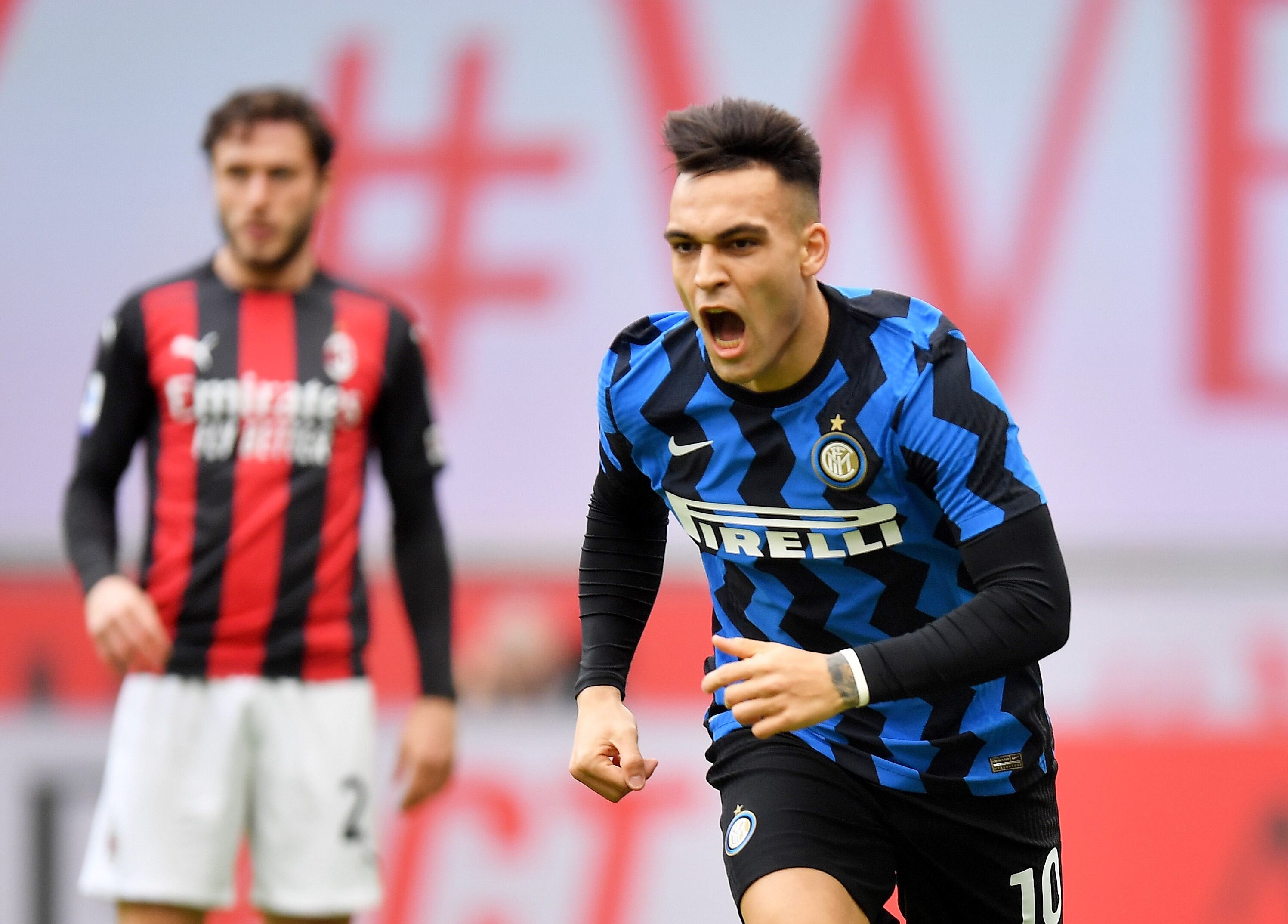 Lautaro Martínez ganó la Serie A con el Inter.