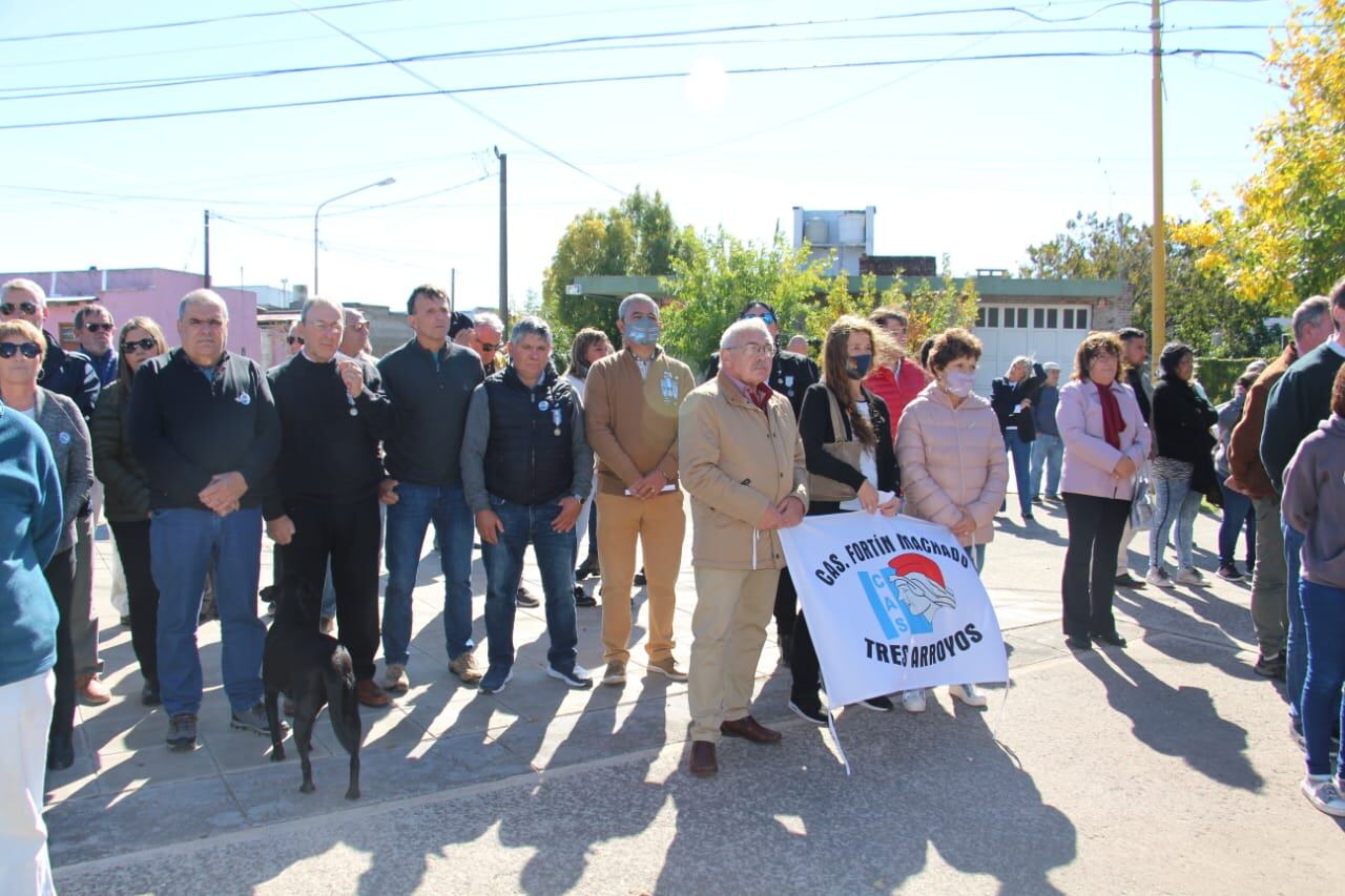 Acto Oficial por el 40º aniversario de la guerra de Malvinas, Tres Arroyos