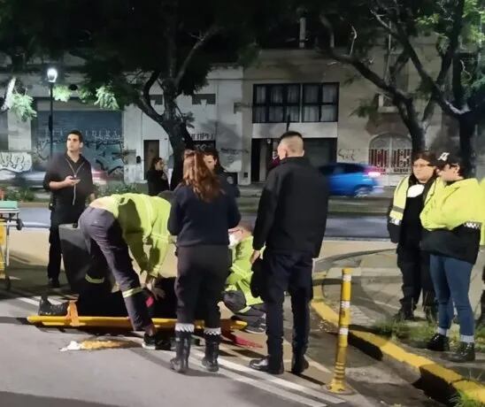 Jorge Tapia, el inspector atropellado en La Plata, se encuentra hospitalizado.