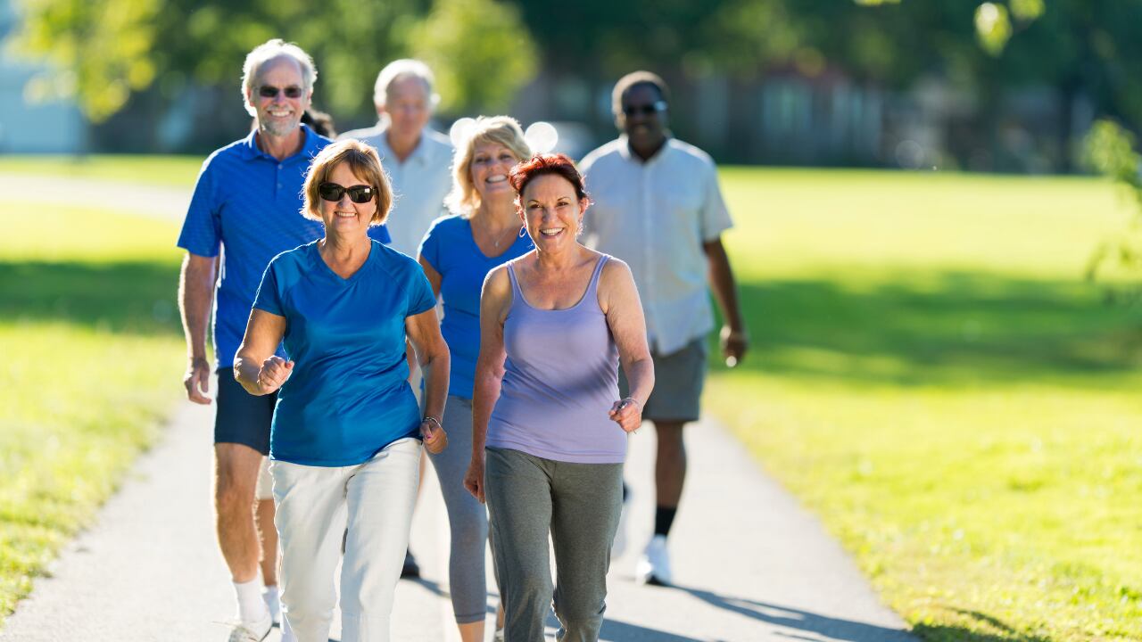 Caminar es posible a cualquier edad.