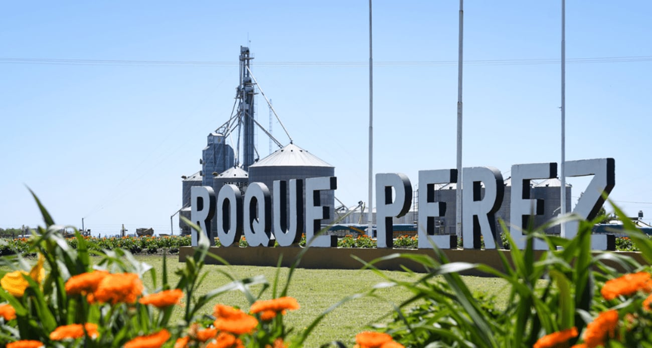 Axel Kicillof, presentación del Plan Estratégico de Mejoras de Caminos Rurales en Roque Pérez