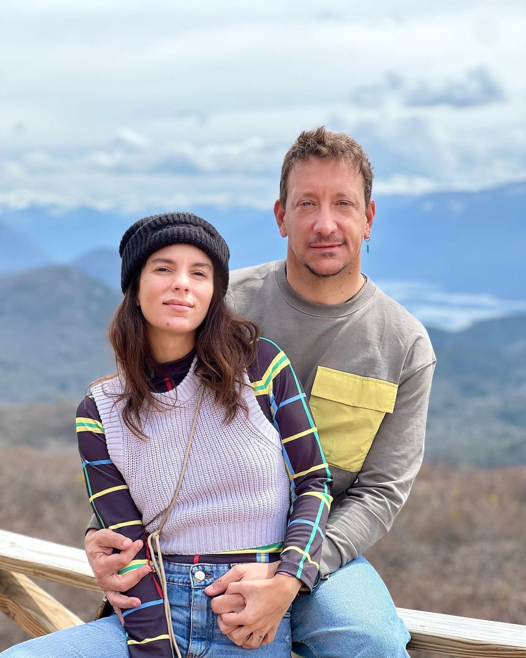 Los paisajes que disfrutan Gimena Accardi y Nico Vázquez en San Martín de Los Andes.