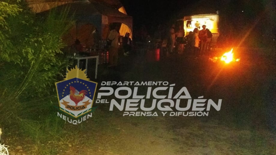 Fiesta clandestina en Neuquén.