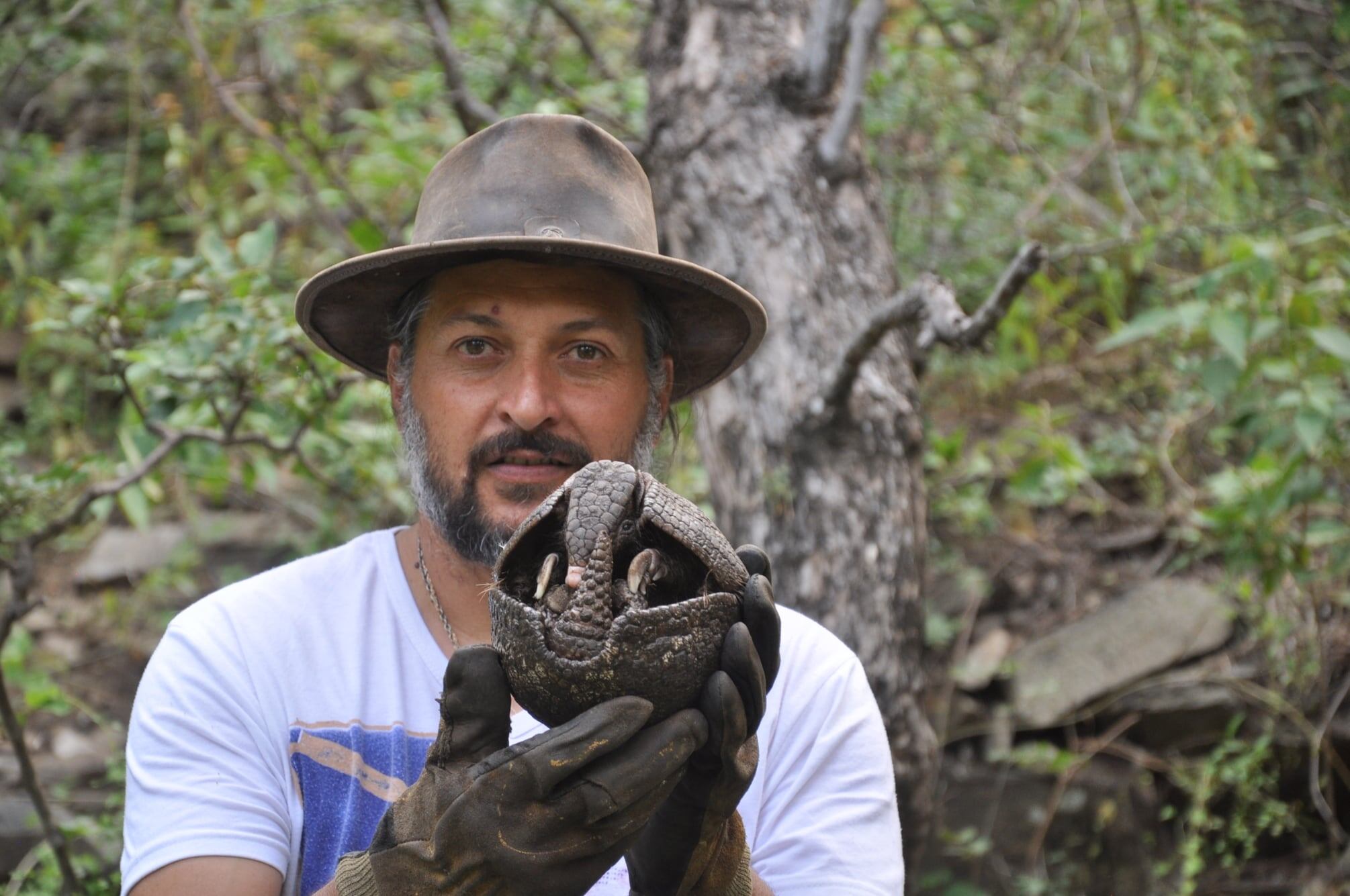 Fernando Leguizamón. Rescatista de animales de San Luis