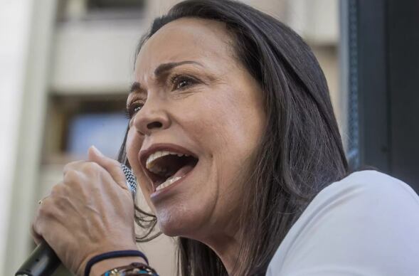 Venezuela: María Corina Machado encabeza una marcha masiva en contra de Maduro