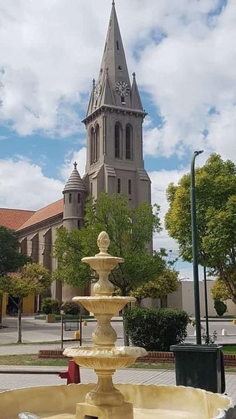 Vandalizaron una fuente previo a su inauguración en Santa Rosa del Conlara, San Luis.