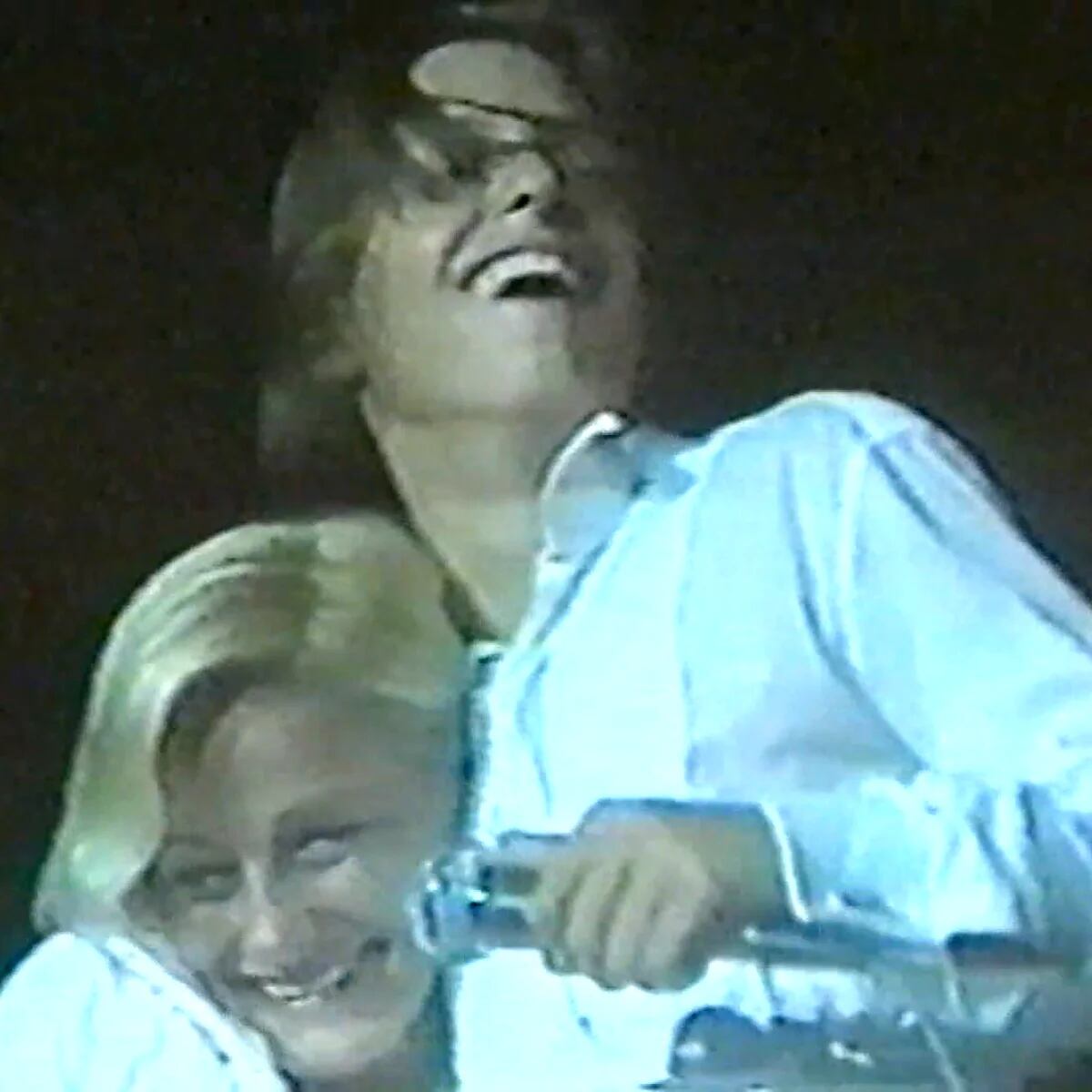 Luis Miguel y su madre, Marcela Basteri, en el Luna Park.