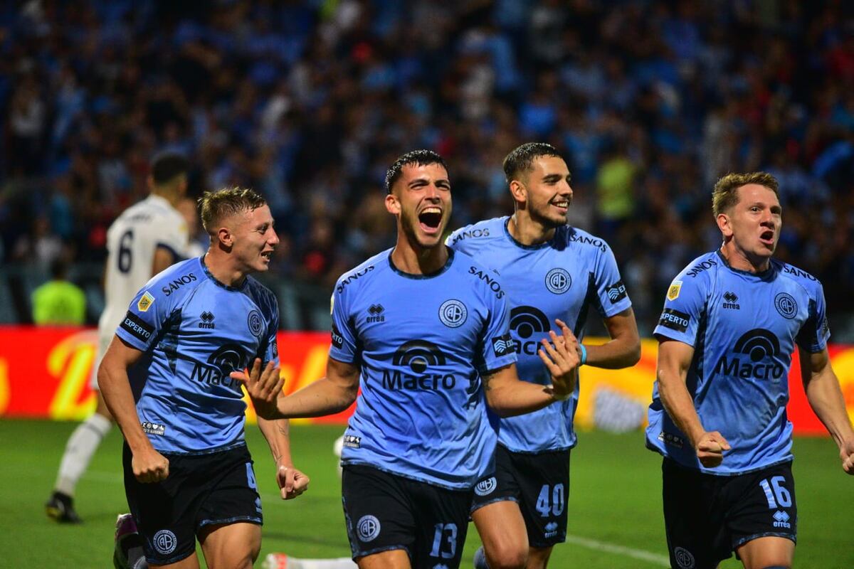 Belgrano otra vez arriba ante Talleres: así fue el gol de Meriano para el 2-1