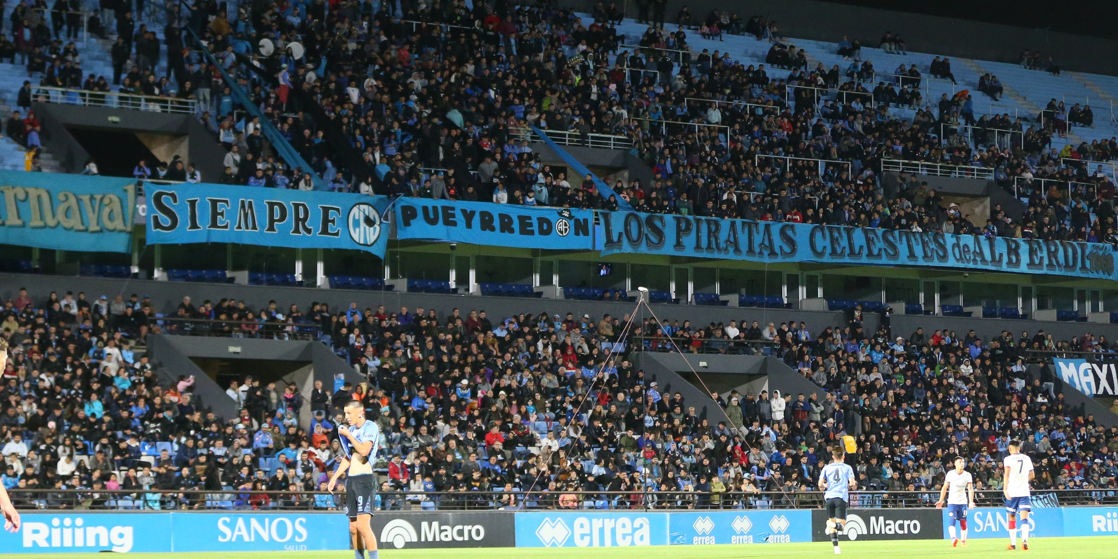 La hinchada de Belgrano estará presente en Santa Fe. (Prensa Belgrano)