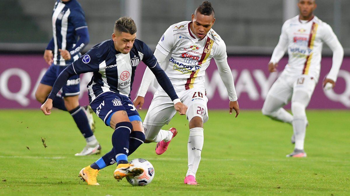 Diego García, el día del debut con Tolima. (Foto: https://www.eleditorplatense.com.ar)