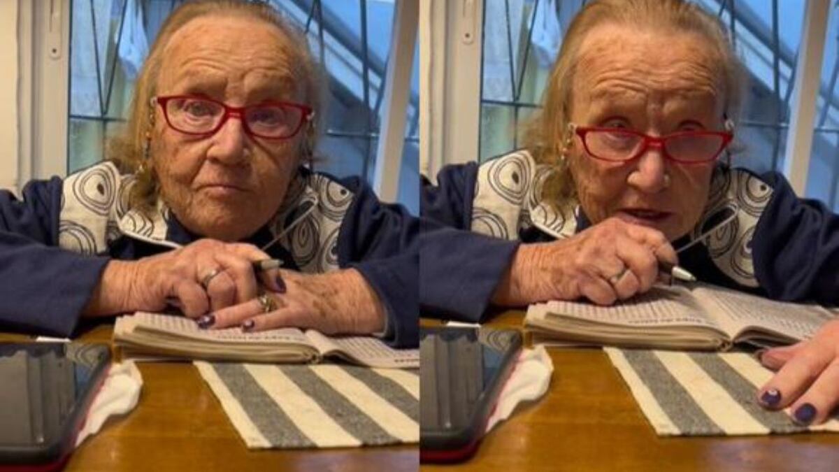 La tierna petición secreta de una abuela de 99 años que emocionó en TikTok: “Esta noche...”
