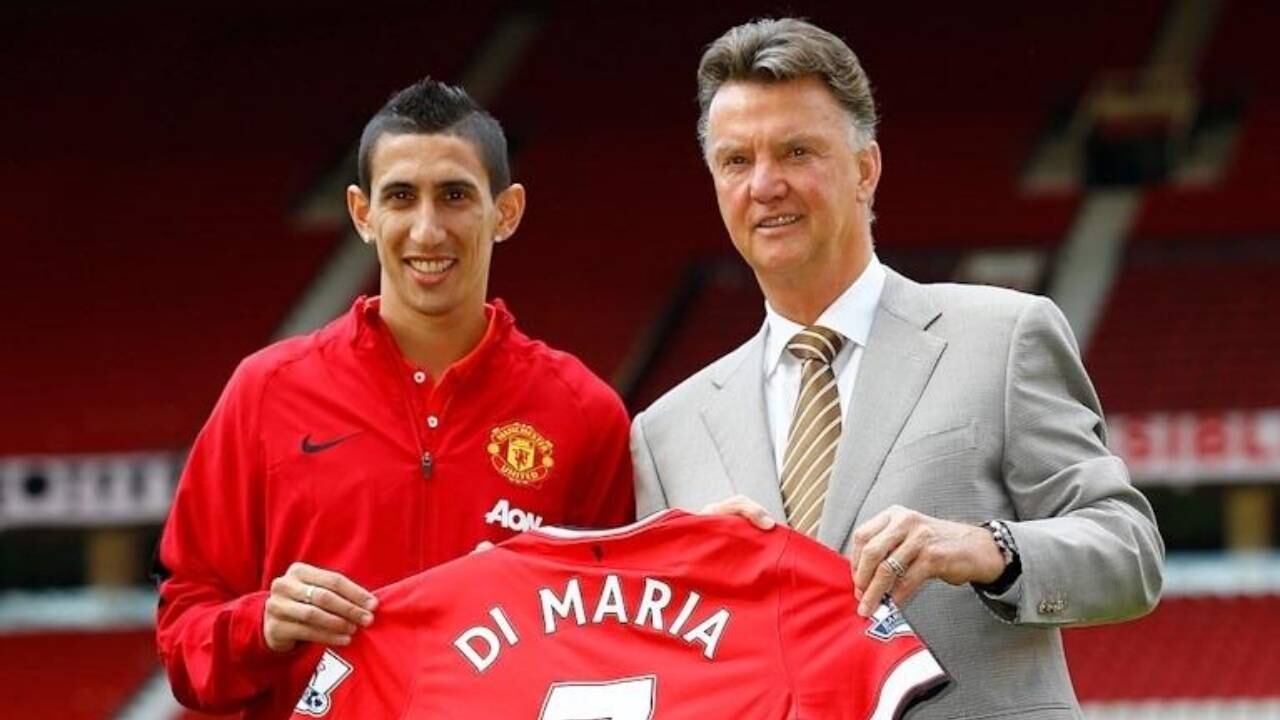 Di María no tuvo una buena relación con Van Gaal