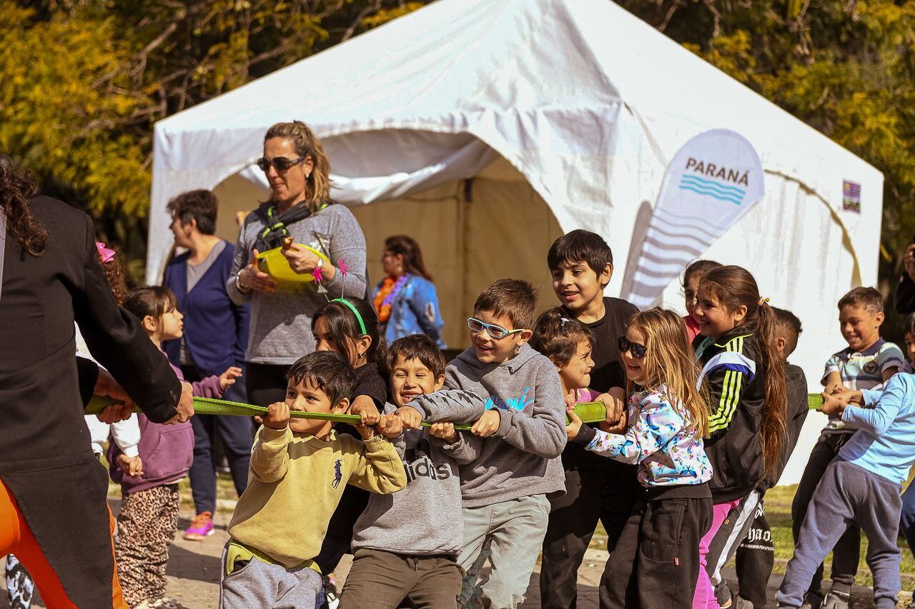 Cientos de niños y niñas disfrutaron su día en el Festival de la Gurisada