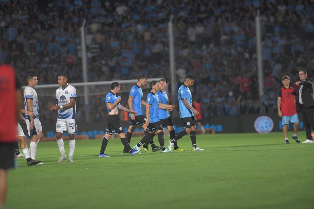 Una jornada de decepción en Alberdi con la derrota de Belgrano frente a Independiente Rivadavia por la Liga Profesional. (Javier Ferreyra / La Voz)