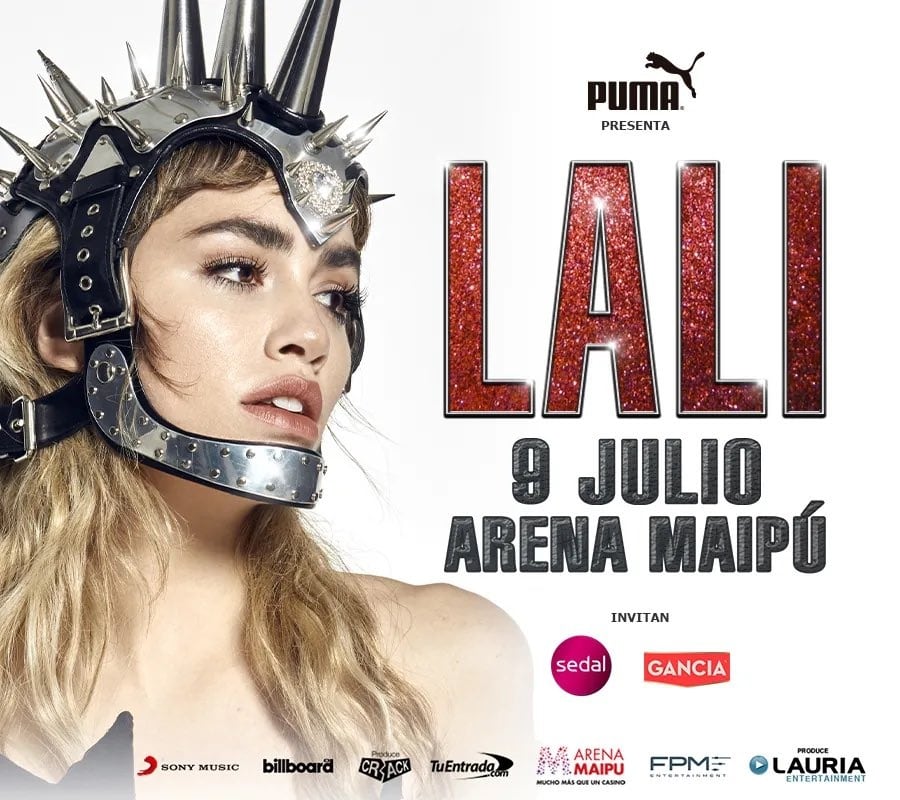 Lali en Arena Maipú, Mendoza 2022