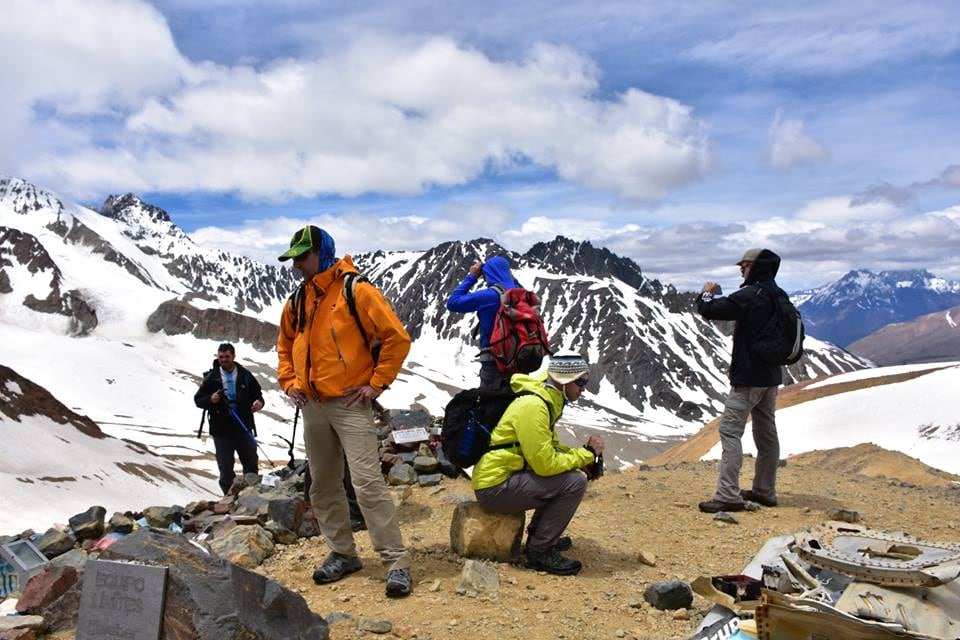 El trekking al avión de los uruguayos es un recorrido a la historia del momento de la tragedia.