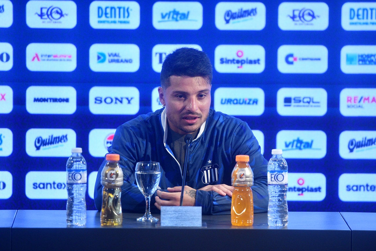 Conferencia de prensa de Sebastián Palacios.  (Pedro Castillo / La Voz)