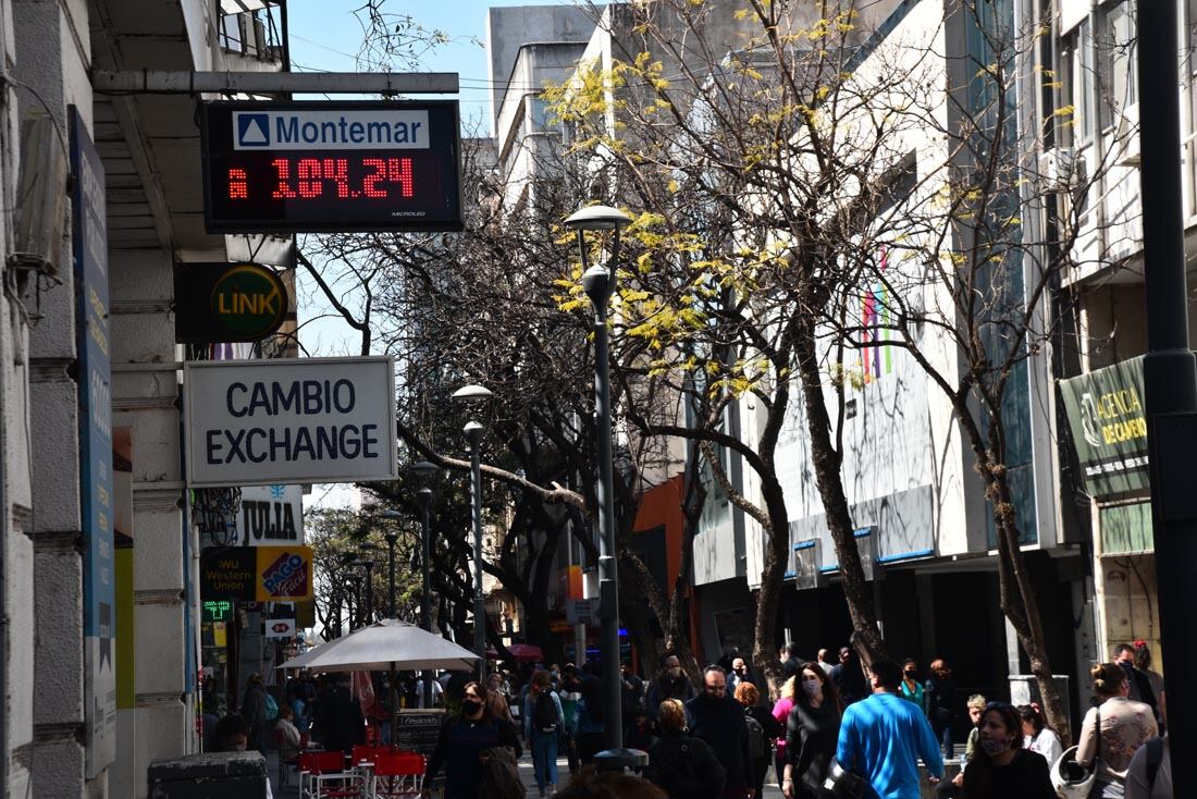 Cotización del Dólar en Córdoba. (Pedro Castillo/La Voz)