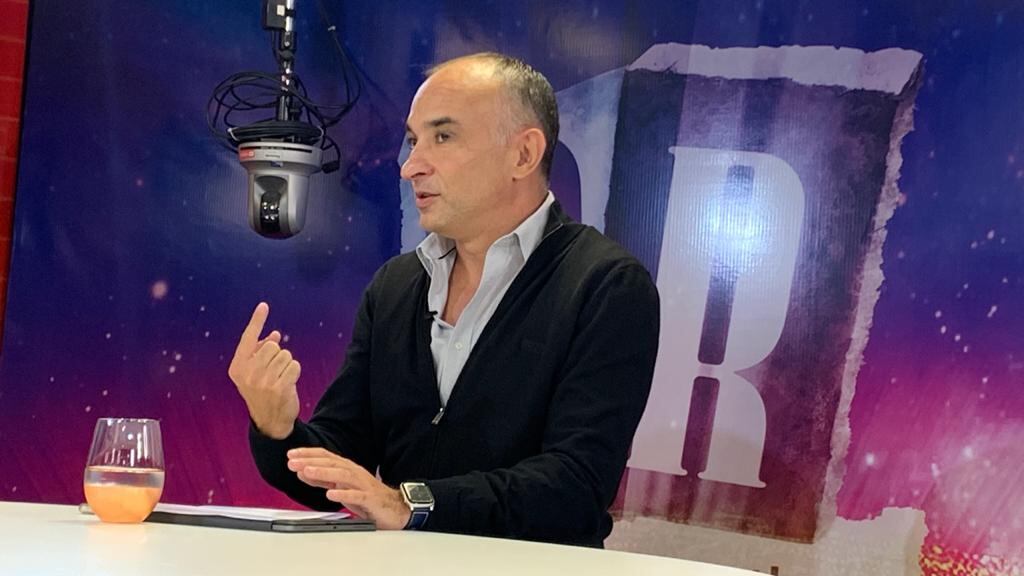 Maximiliano Aguiar en el programa Paren las Rotativas.