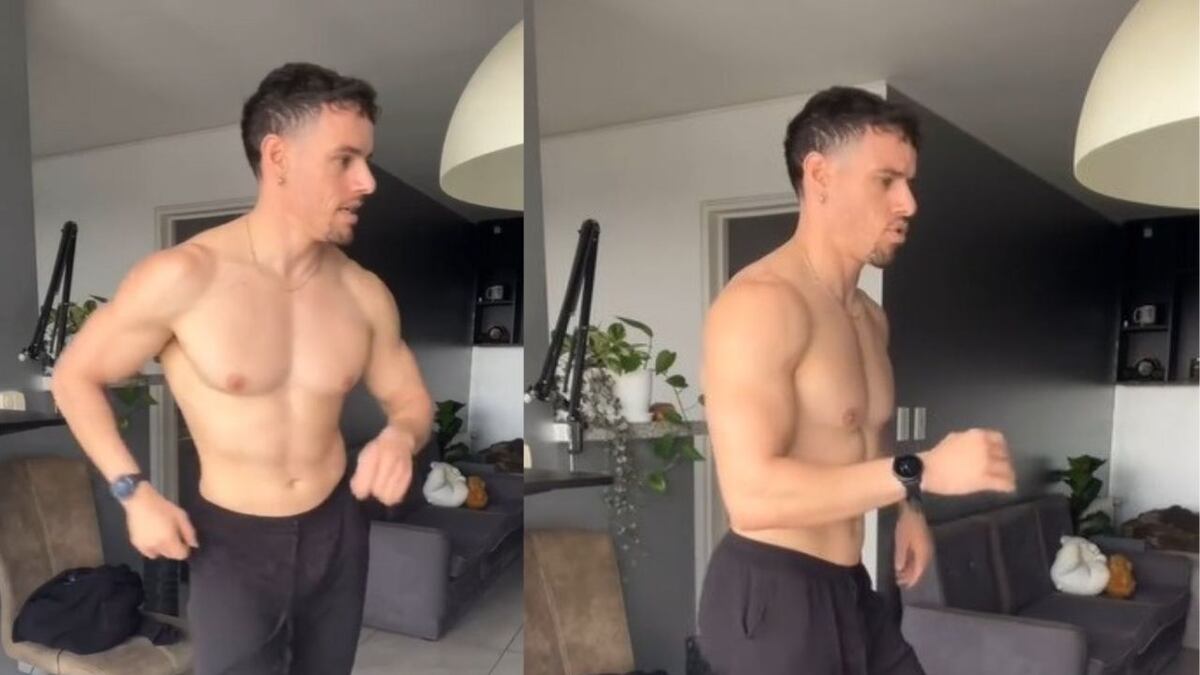 Es yankee, aprendió a bailar cuarteto con un tutorial y sus pasos se viralizaron en las redes