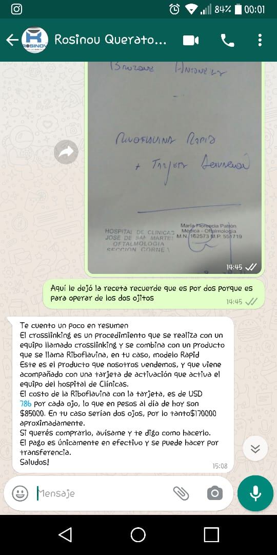 Una familia pide ayuda para poder operar a una niña de diez años que padece Queratocono.