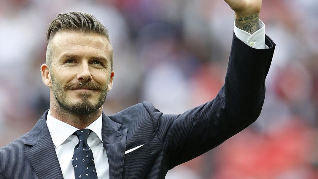 David Beckham, una de las caras más reconocidas que promocionó al 11/11 como el Día del Soltero. (Foto: AP)