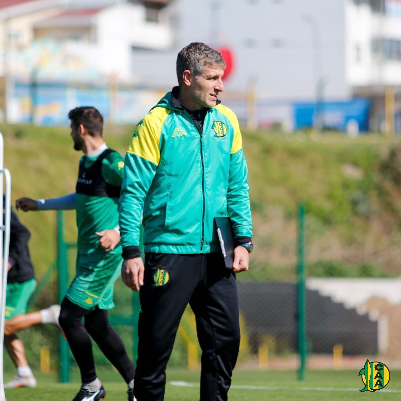 Martín Palermo en Aldosivi de Mar del Plata. 